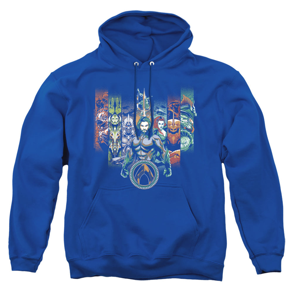 Aquaman Movie Unite The Kingdoms Mens Hoodie Black