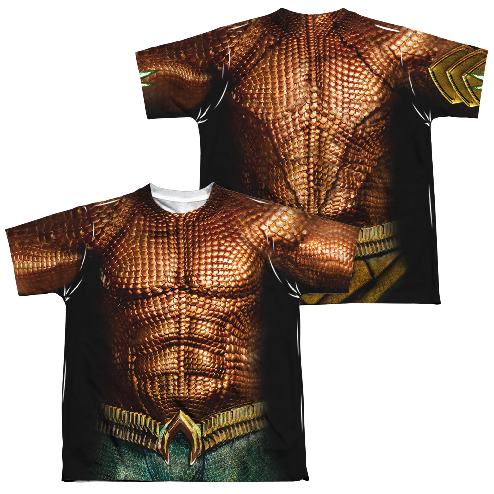 Aquaman Movie Aquaman Uniform - Youth All-Over Print T-Shirt