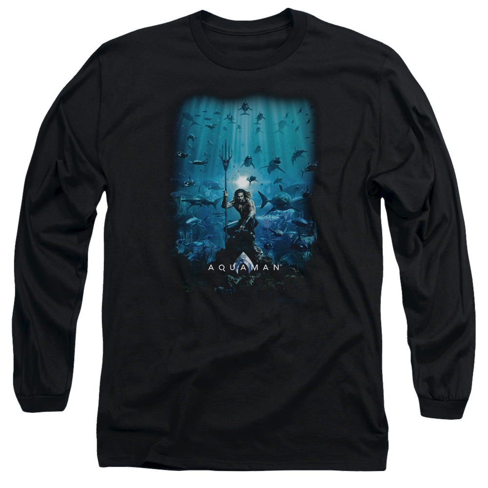 Aquaman Movie Poster - Men's Long Sleeve T-Shirt