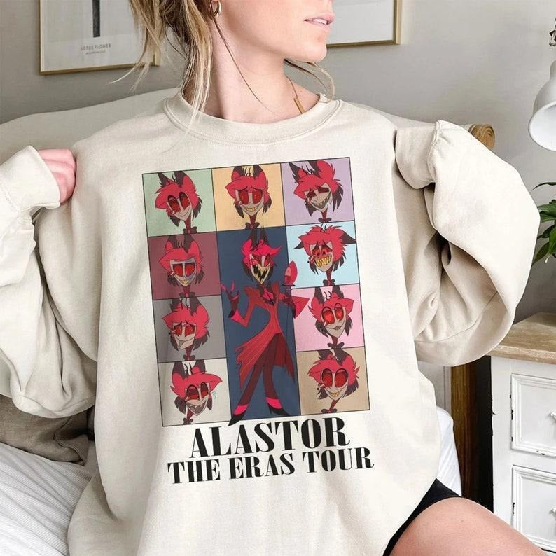 Alastor Hazbin Hotel Alastor Vivziepop Hazbin Hotel Charlie Sweatshirt