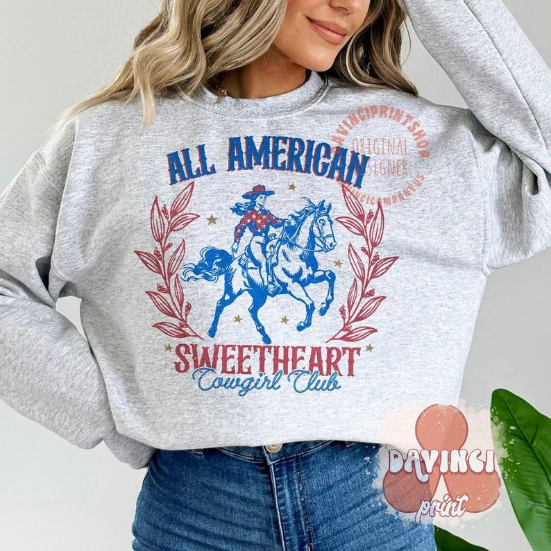 All American cowgirl , 4th of july , cowgirl , Western , Western 4th of July