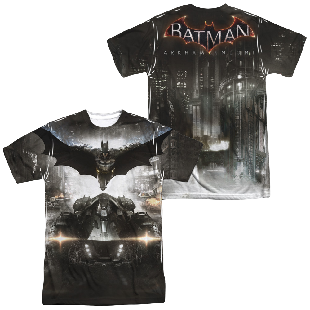 Batman - Arkham Poster Men's All Over Print T-Shirt