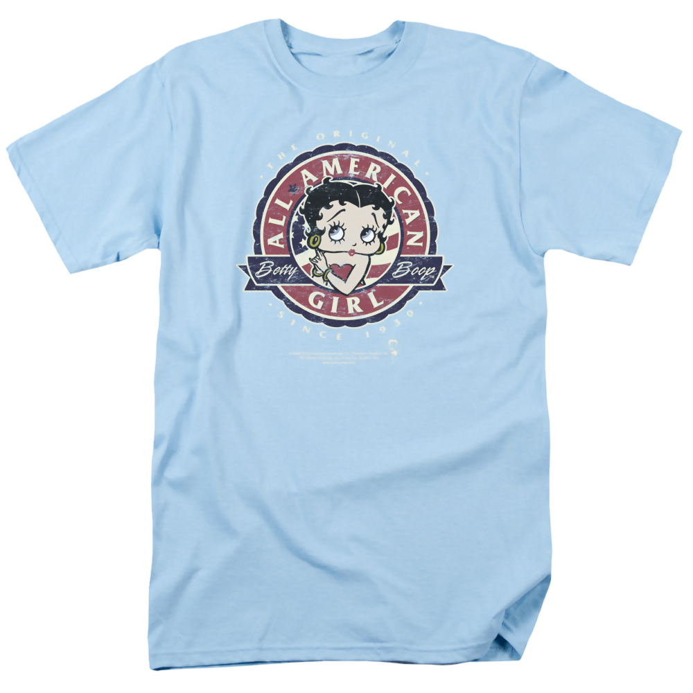 Betty Boop All American Girl - Men's Regular Fit T-Shirt