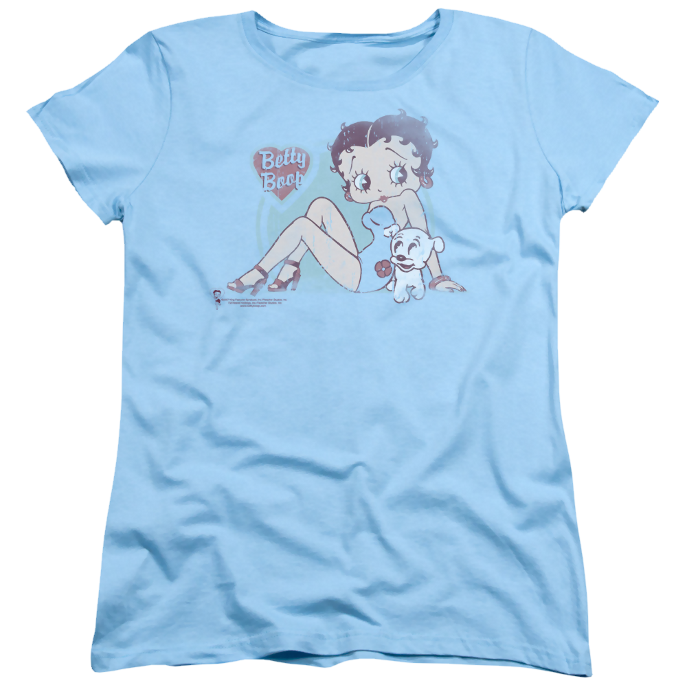 Betty Boop Vintage Pin Pup - Women's T-Shirt