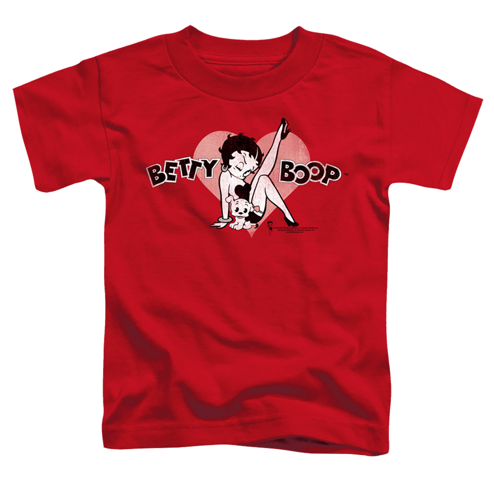Betty Boop Vintage Cutie Pup - Toddler T-Shirt