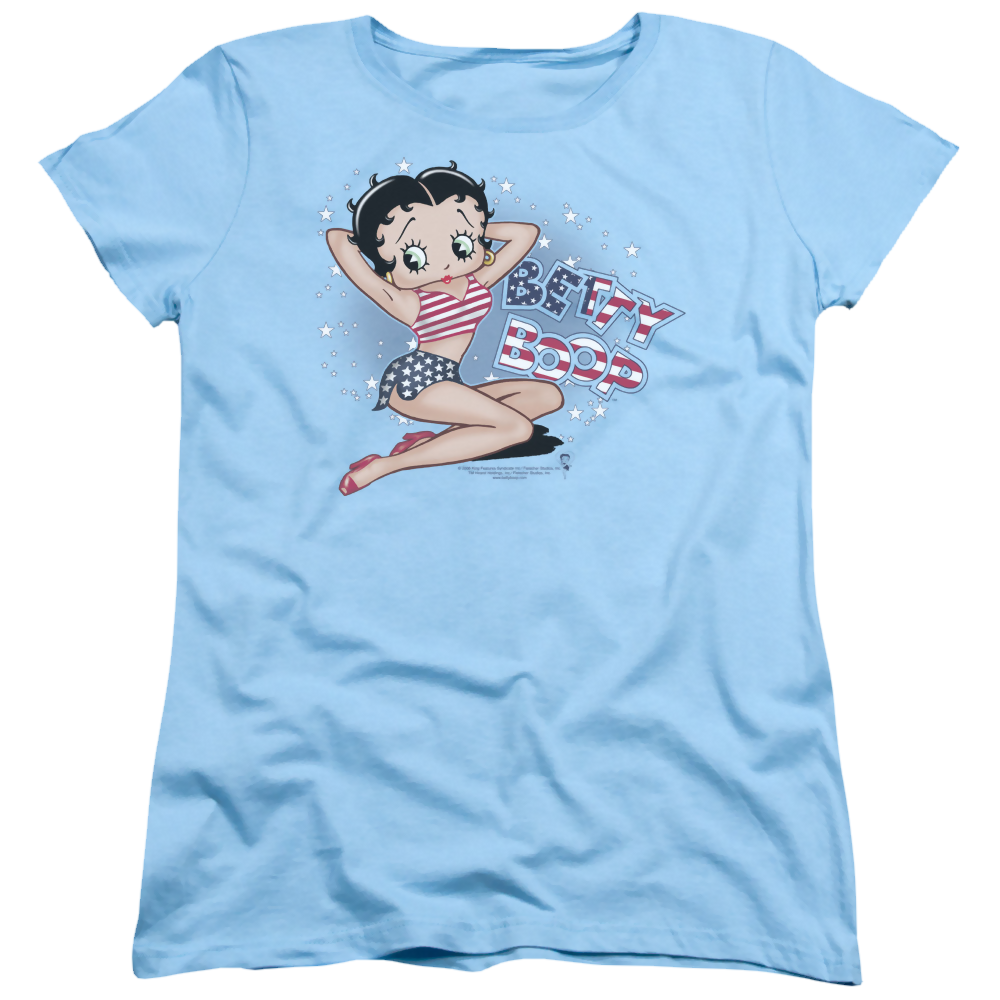 Betty Boop All American Girl - Women's T-Shirt