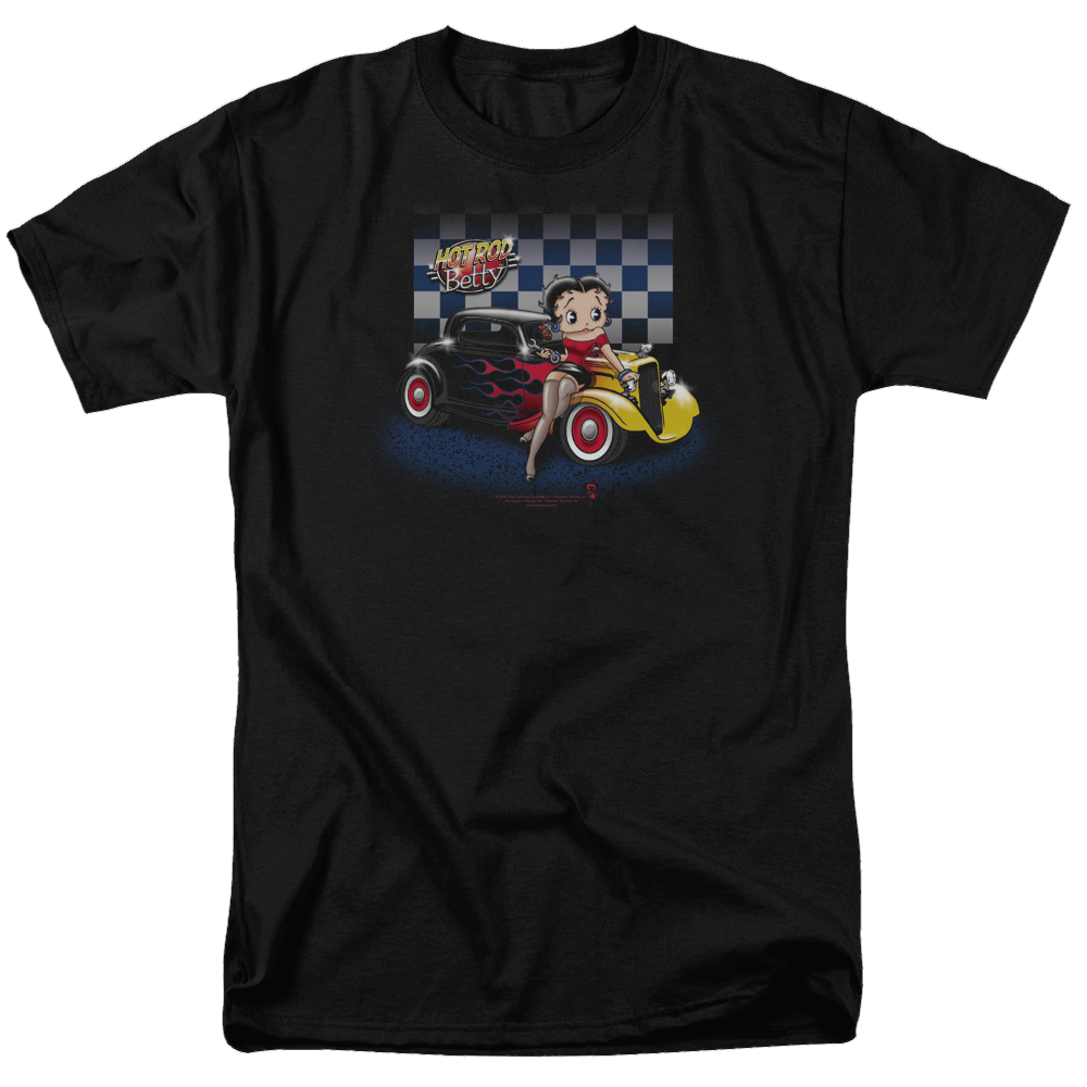 Betty Boop Hot Rod Boop - Men's Regular Fit T-Shirt