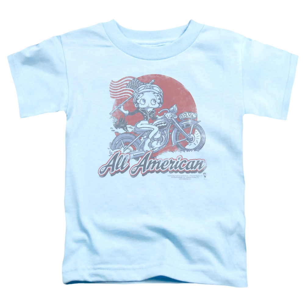 Betty Boop All American Biker - Toddler T-Shirt