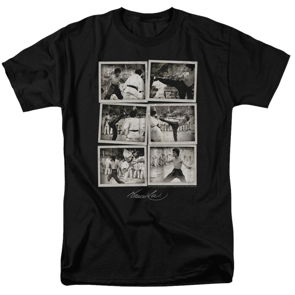 Bruce Lee Snap Shots - Men's Regular Fit T-Shirt