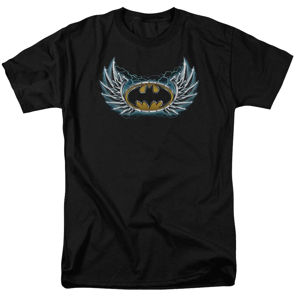 Batman Steel Wings Logo - Men's Regular Fit T-Shirt