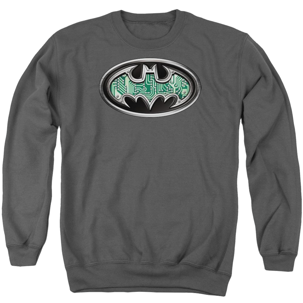 Batman Circuitry Shield - Men's Crewneck Sweatshirt