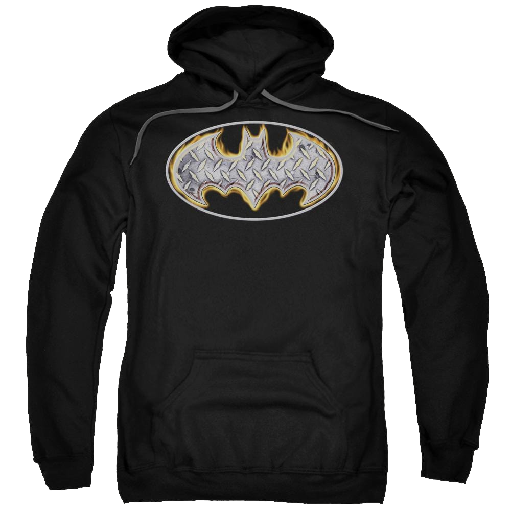 Batman Steel Fire Shield - Pullover Hoodie