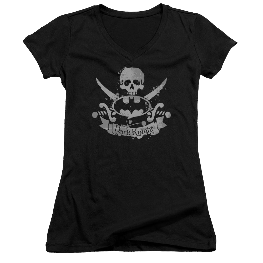 Batman Dark Pirate - Juniors V-Neck T-Shirt