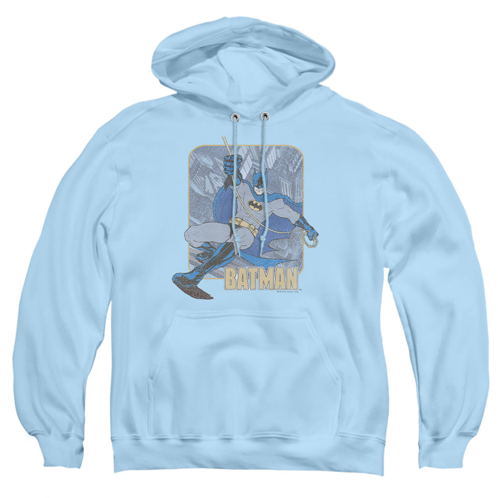 Batman Come Climb With Me Mens Hoodie Light Blue