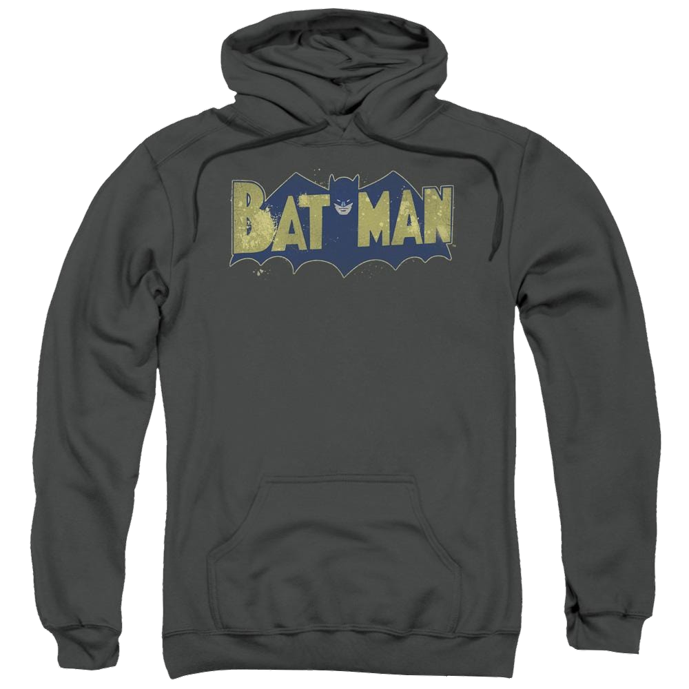 Batman Vintage Logo Splatter - Pullover Hoodie