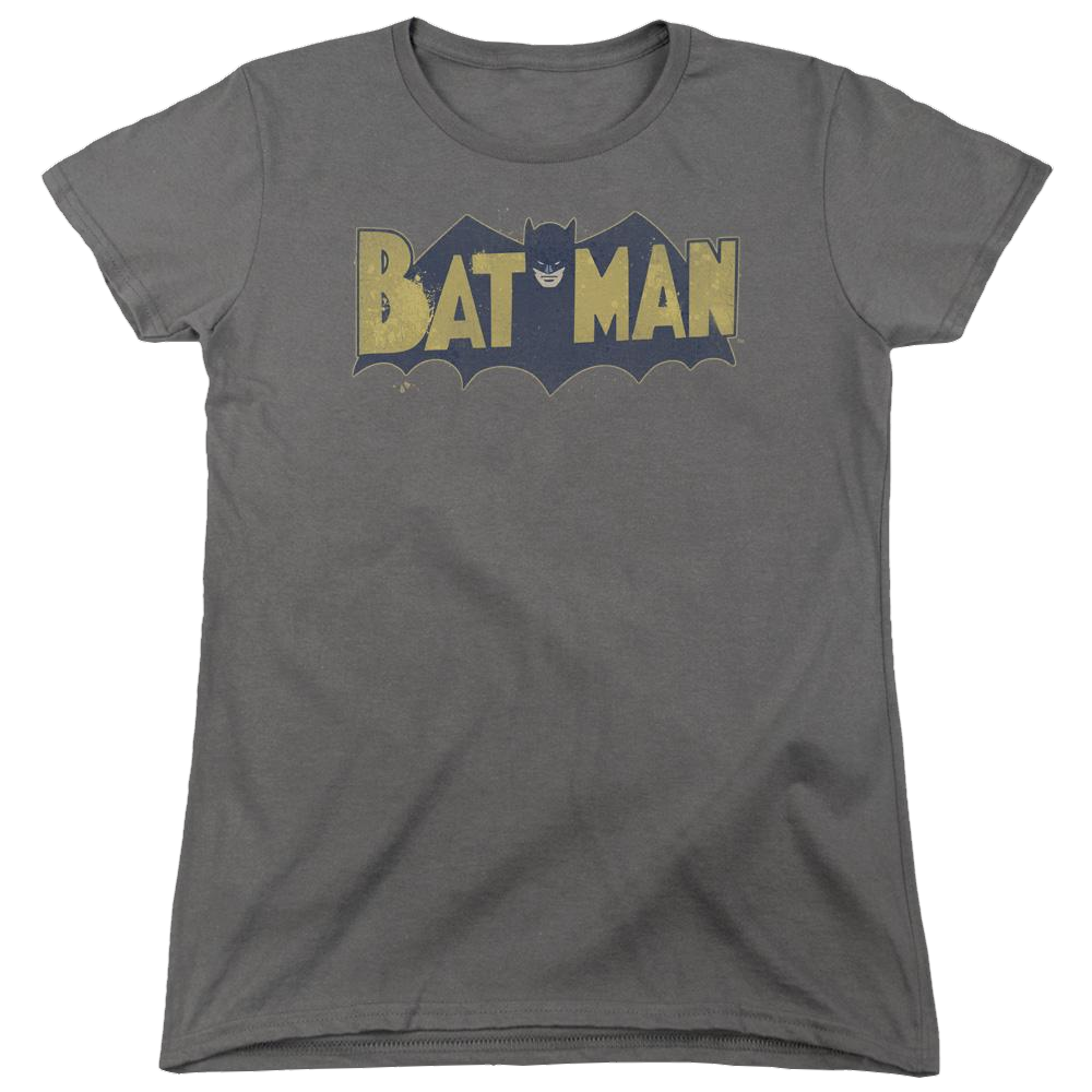 Batman Vintage Logo Splatter - Women's T-Shirt