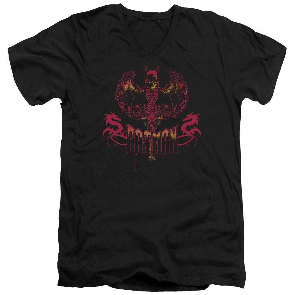 Batman Heart Of Fire - Men's V-Neck T-Shirt