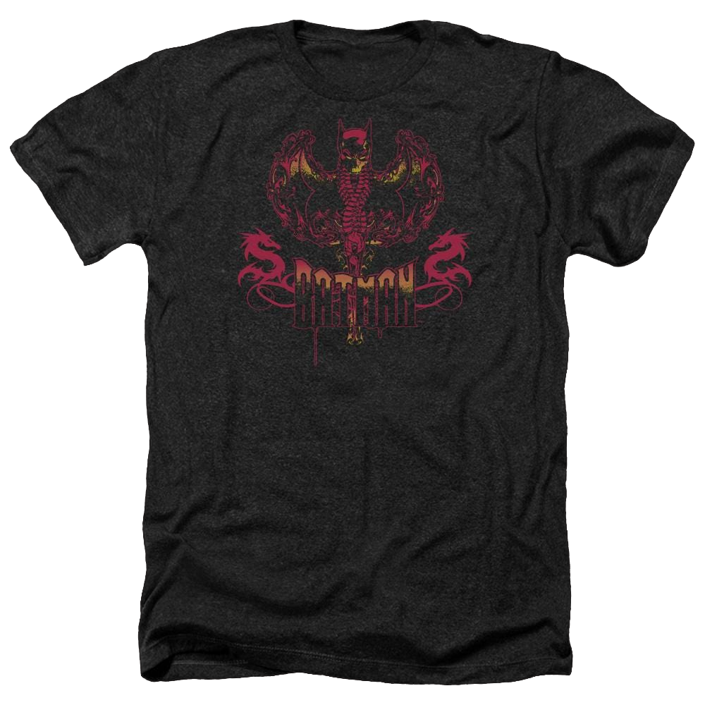 Batman Heart Of Fire - Men's Heather T-Shirt