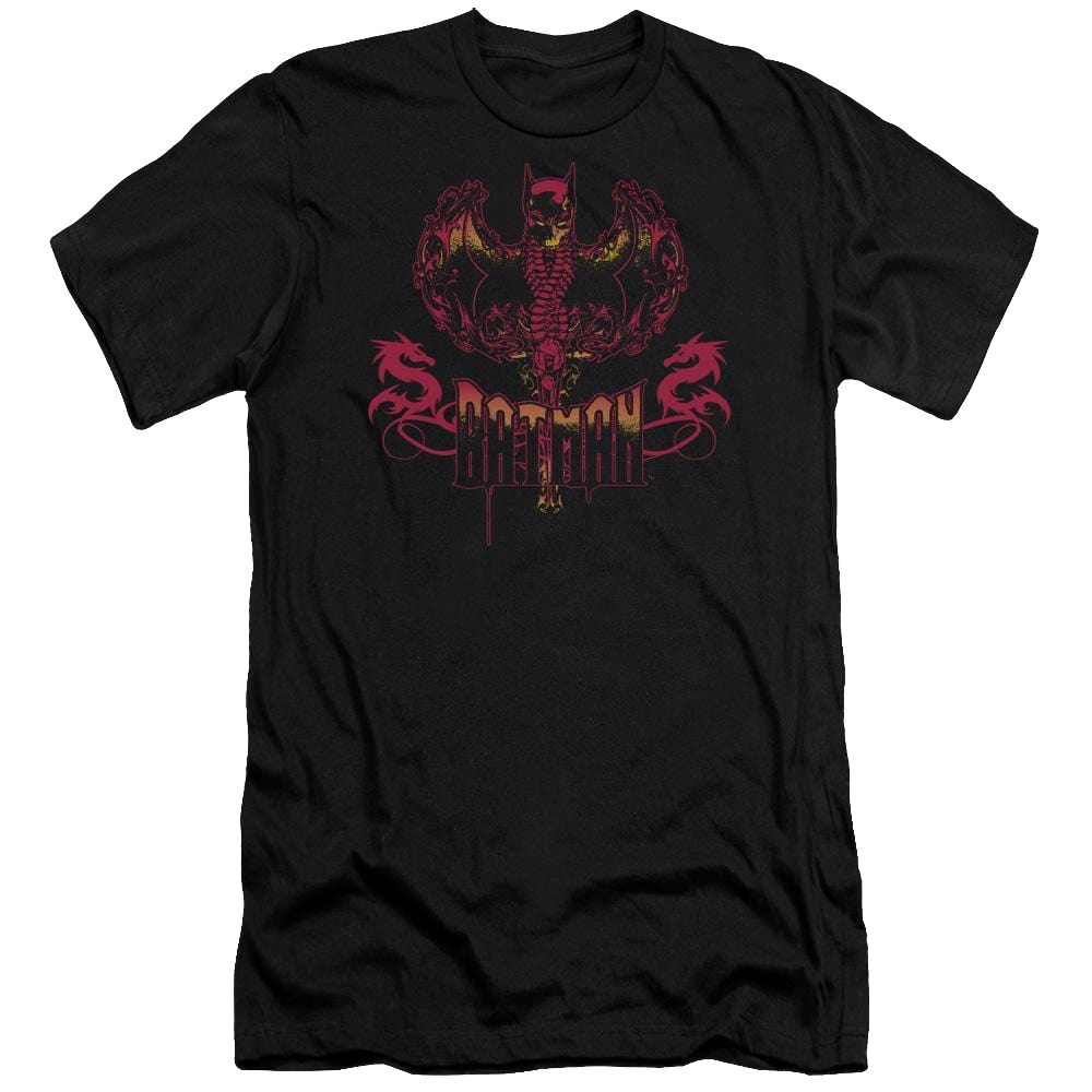 Batman Heart Of Fire - Men's Premium Slim Fit T-Shirt