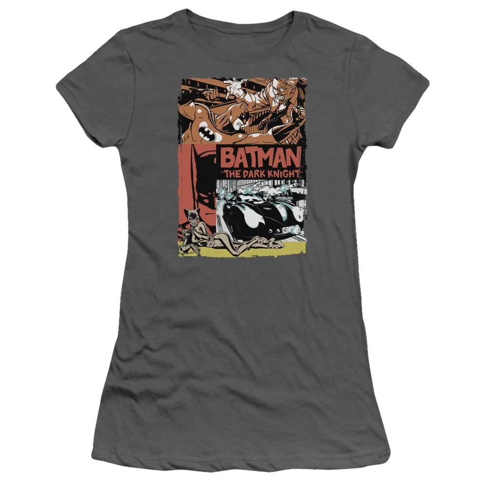 Batman Old Movie Poster - Juniors T-Shirt