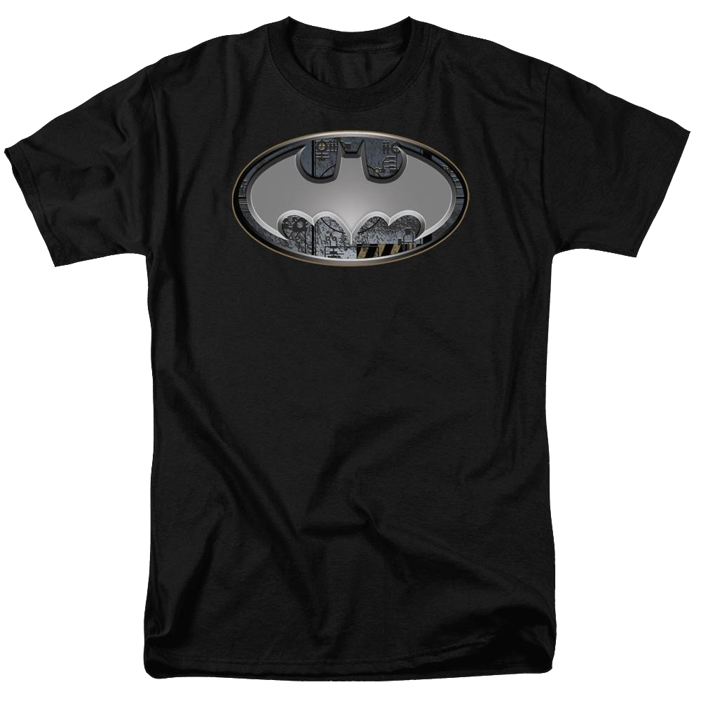 Batman Steel Wall Shield - Men's Regular Fit T-Shirt