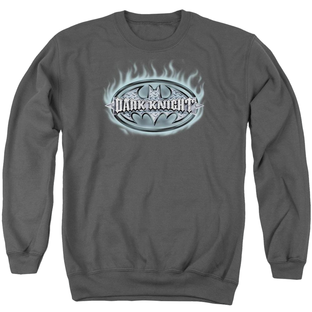 Batman Dark Knight Steel Shield - Men's Crewneck Sweatshirt