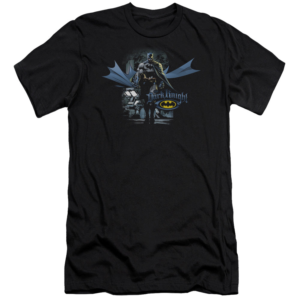 Batman From The Depths Premium Bella Canvas Slim Fit Mens T Shirt Black