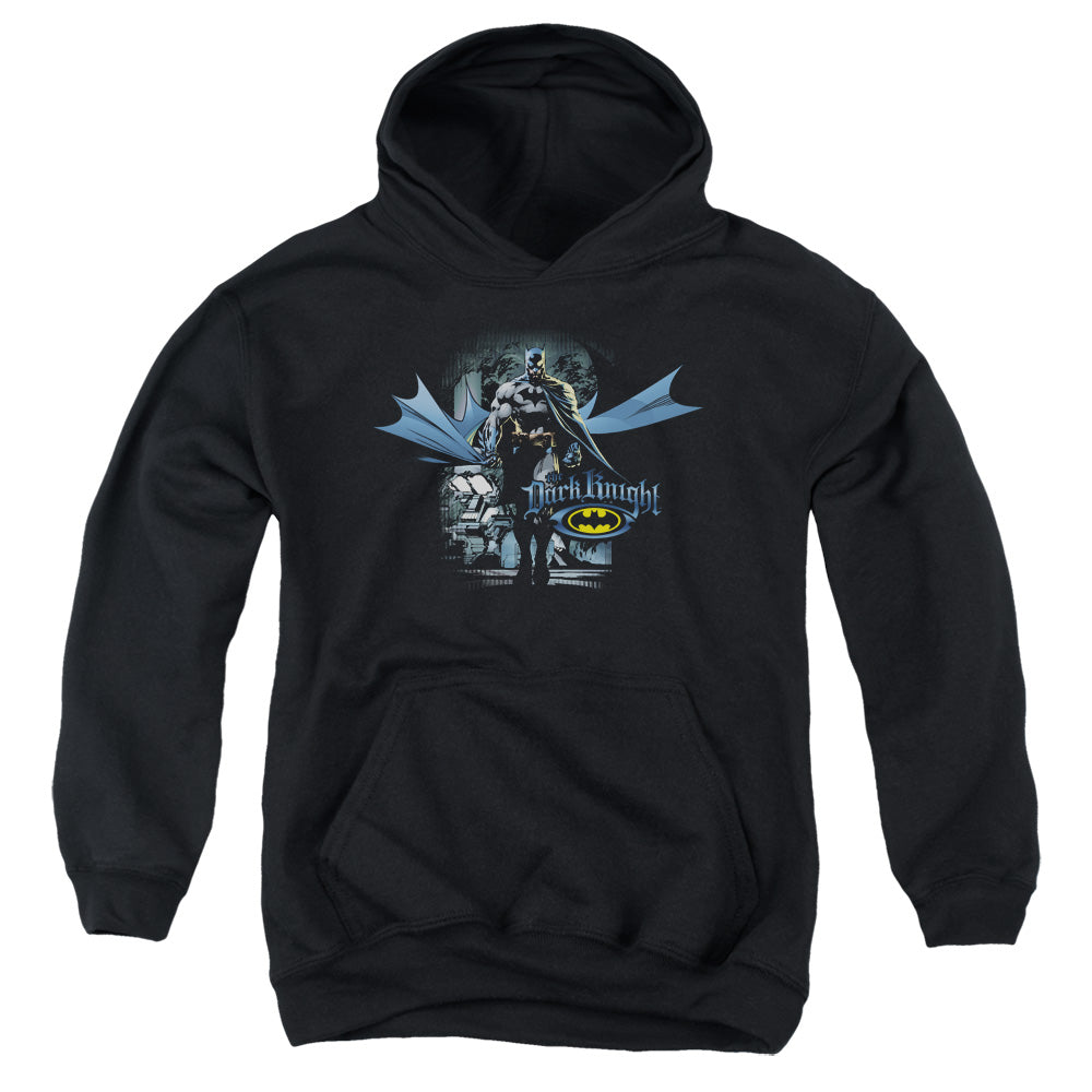 Batman From The Depths Kids Youth Hoodie Black