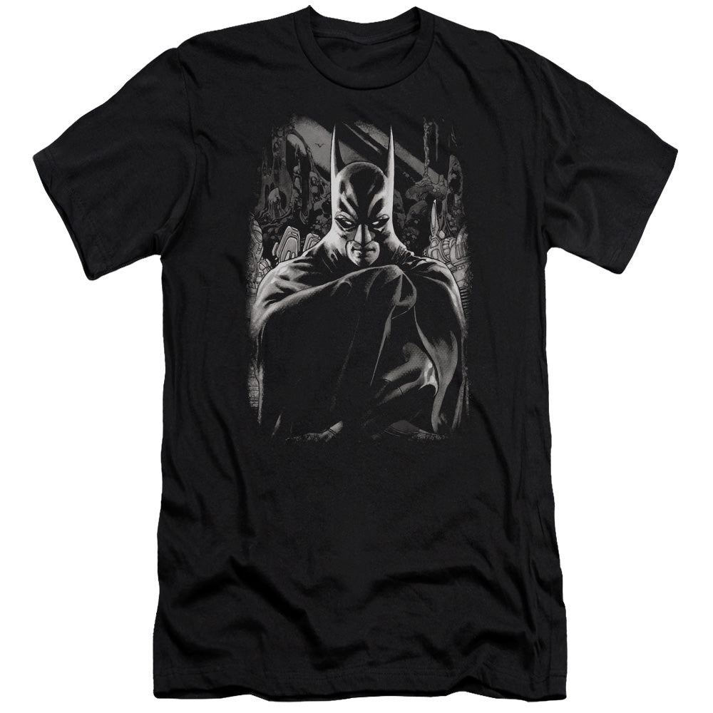 Batman Detective 821 Cover Premium Bella Canvas Slim Fit Mens T Shirt Black