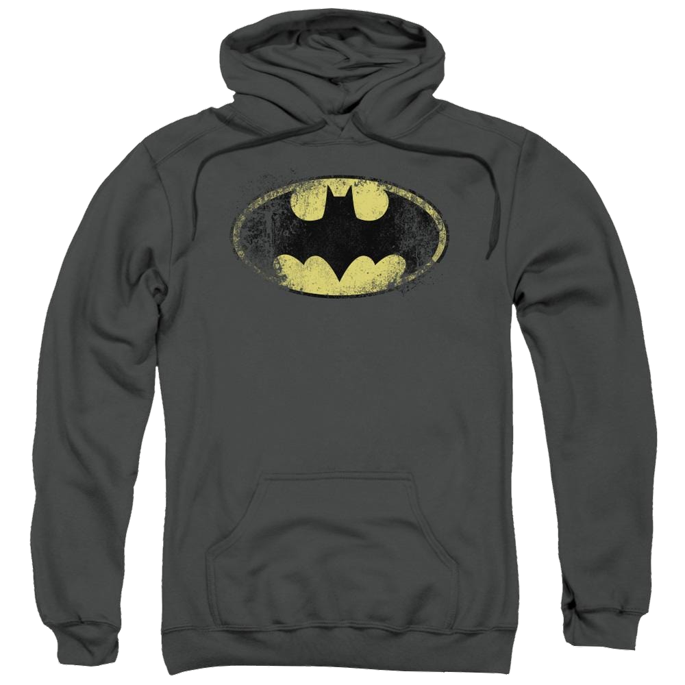 Batman Destroyed Logo - Pullover Hoodie