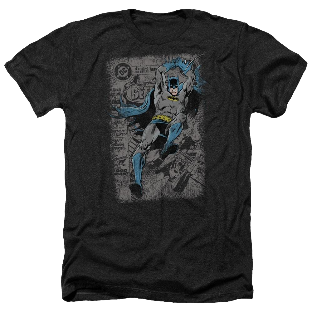 Batman Detective #487 Distress - Men's Heather T-Shirt