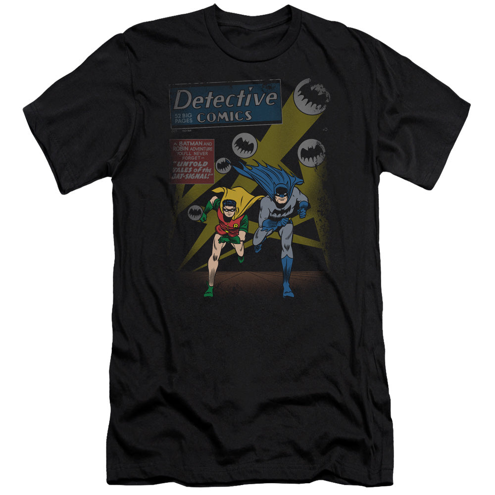 Batman Dynamic Duo Slim Fit Mens T Shirt Black