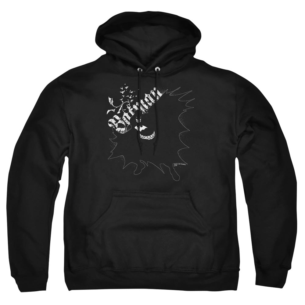 Batman Darkness Mens Hoodie Black