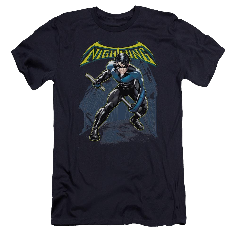 Batman Nightwing - Men's Premium Slim Fit T-Shirt