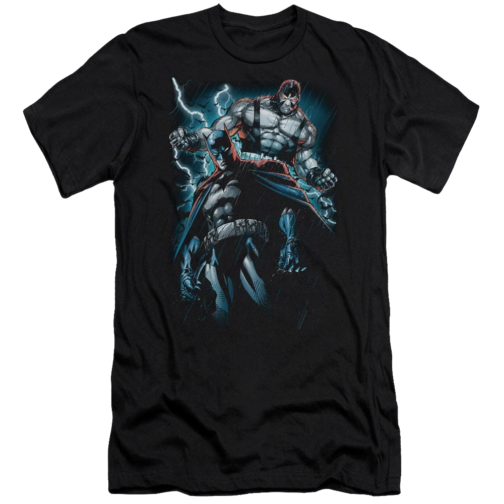 Batman Evil Rising - Men's Premium Slim Fit T-Shirt