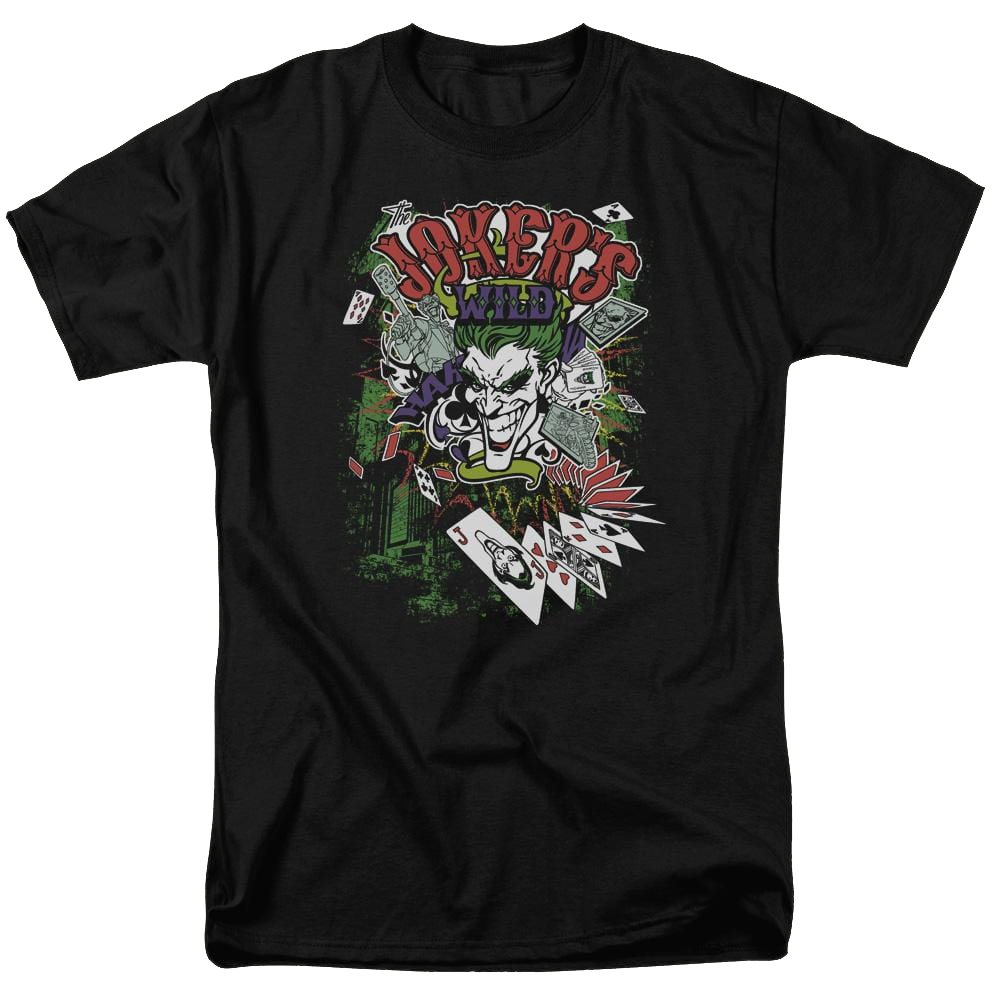 Batman Jokers Wild - Men's Regular Fit T-Shirt