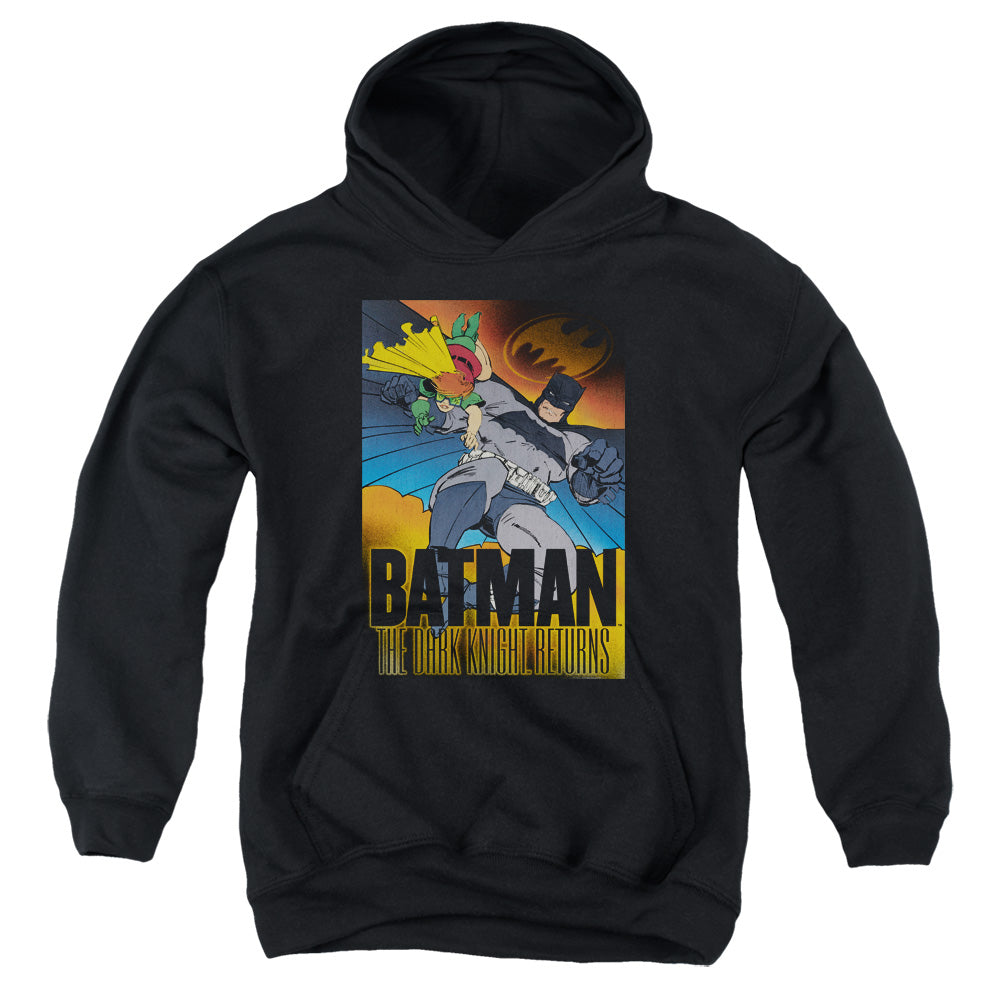 Batman Dk Returns Kids Youth Hoodie Black
