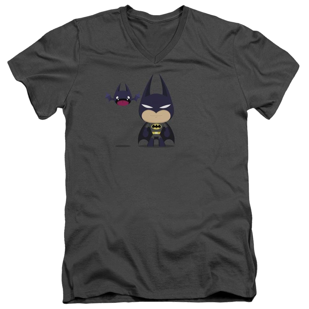 Batman Cute Batman - Men's V-Neck T-Shirt