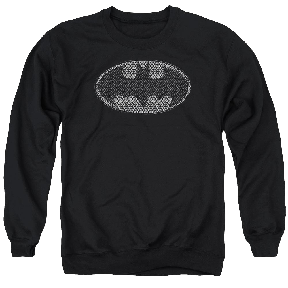 Batman Chainmail Shield - Men's Crewneck Sweatshirt