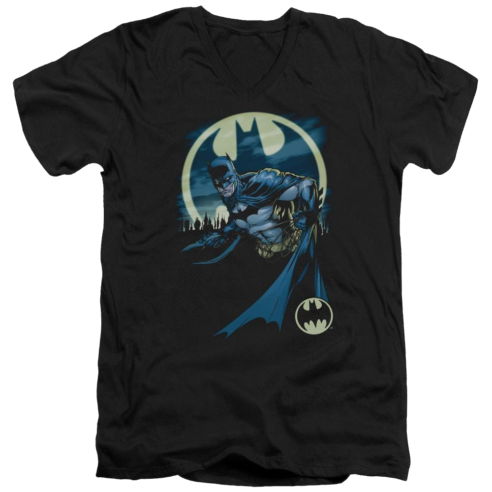 Batman Heed The Call - Men's V-Neck T-Shirt