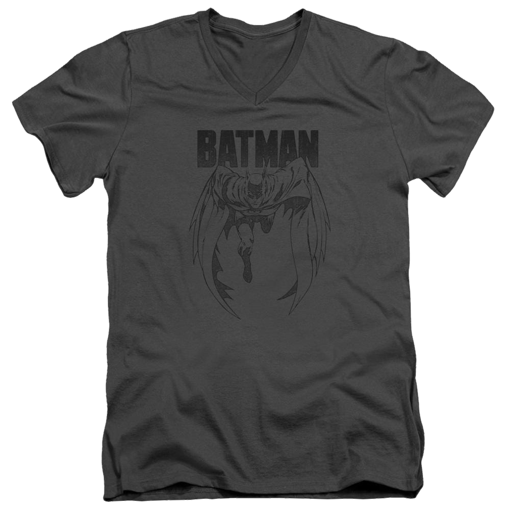 Batman Grey Noise - Men's V-Neck T-Shirt