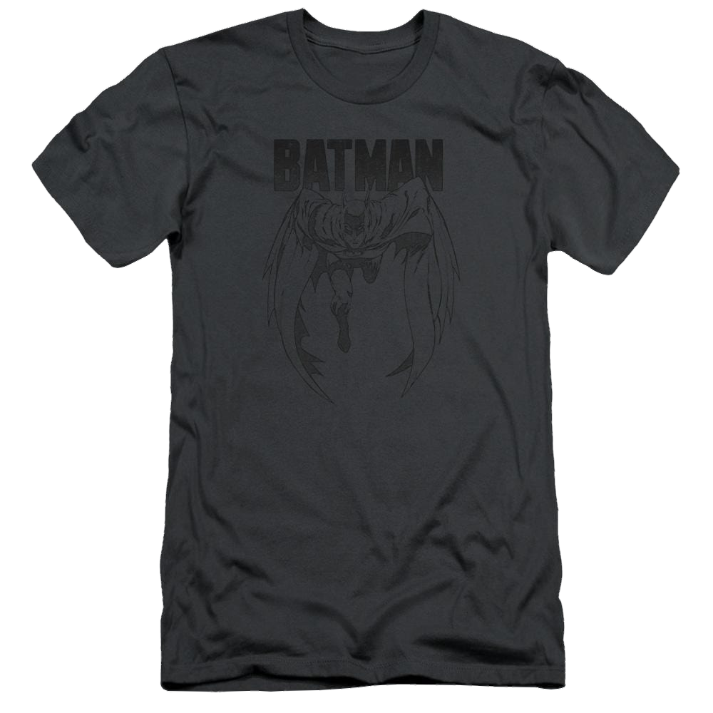 Batman Grey Noise - Men's Slim Fit T-Shirt