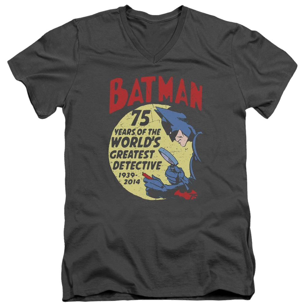 Batman Detective 75 - Men's V-Neck T-Shirt