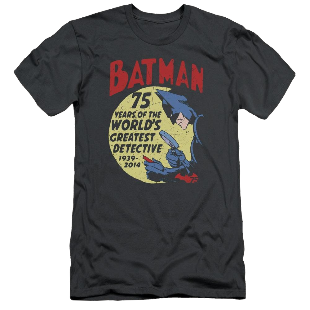 Batman Detective 75 - Men's Slim Fit T-Shirt