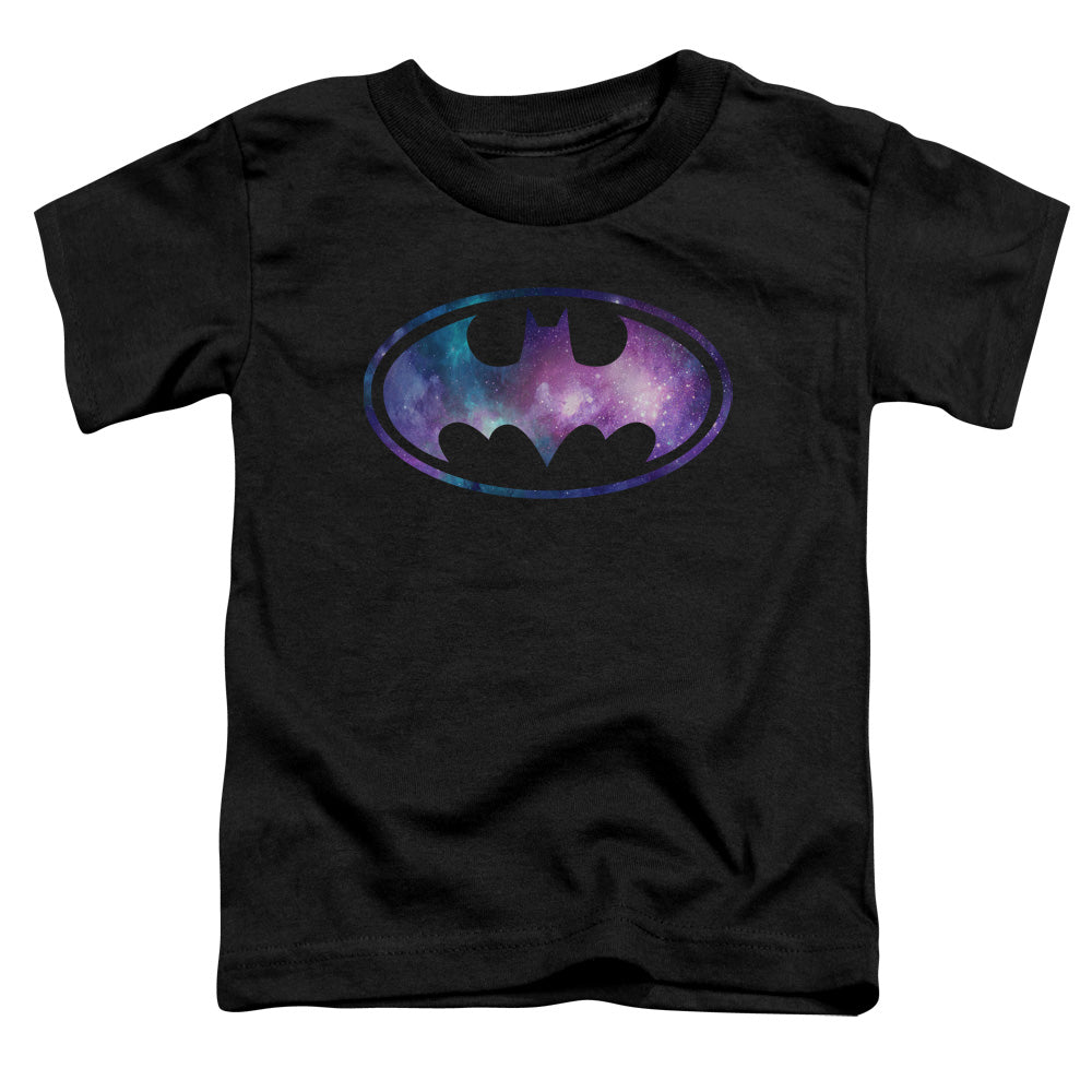 Batman Galaxy Signal Toddler Kids Youth T Shirt Black