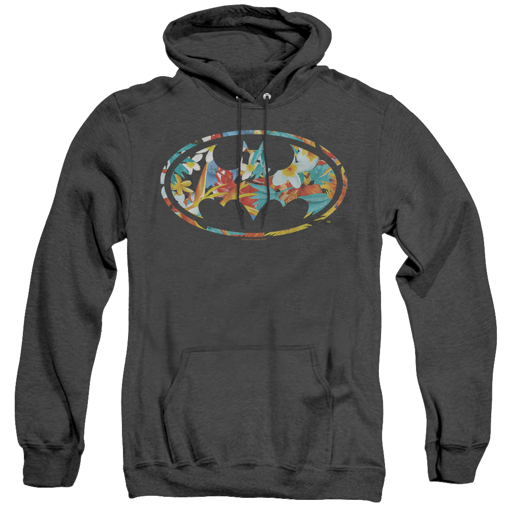 Batman Hawaiian Bat - Heather Pullover Hoodie