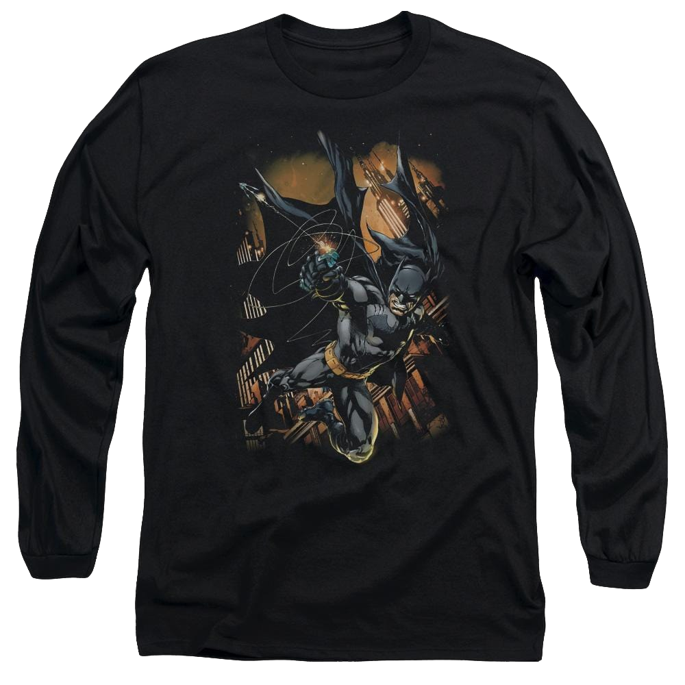 Batman Grapple Fire - Men's Long Sleeve T-Shirt