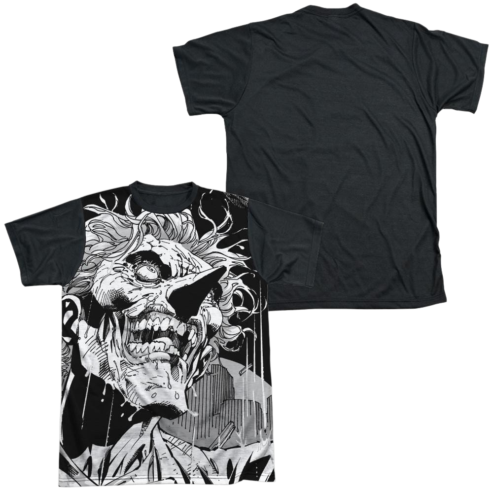 Batman Joker - Men's Black Back T-Shirt