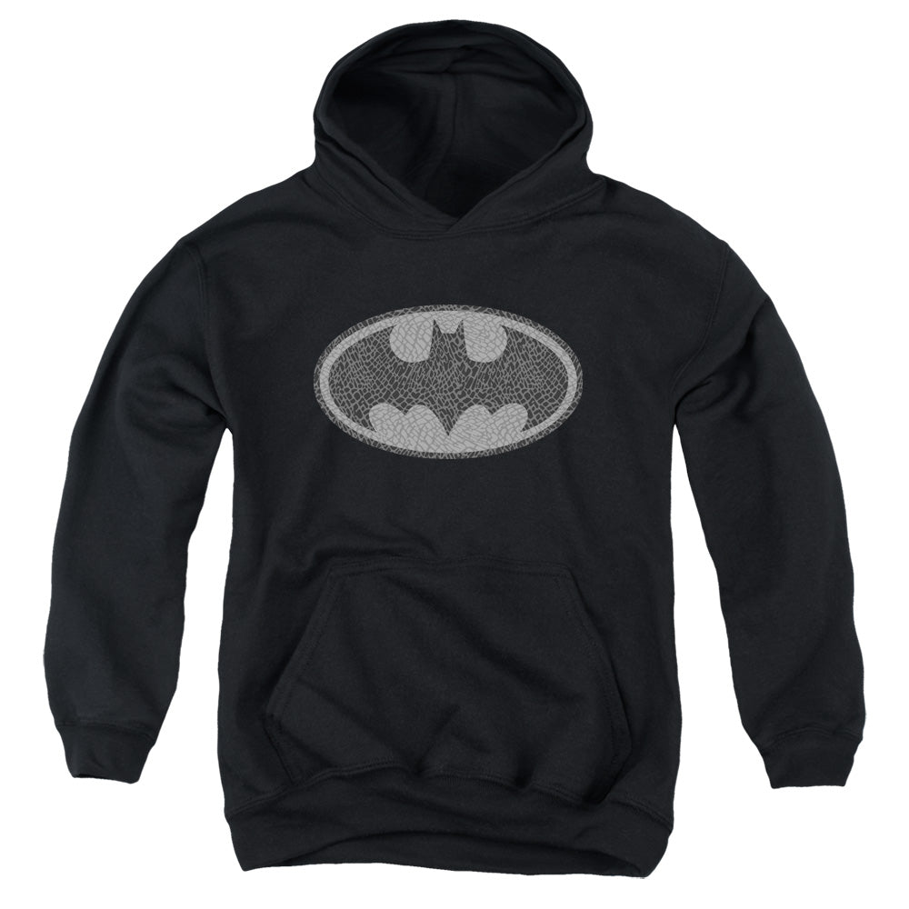 Batman Elephant Signal Kids Youth Hoodie Black