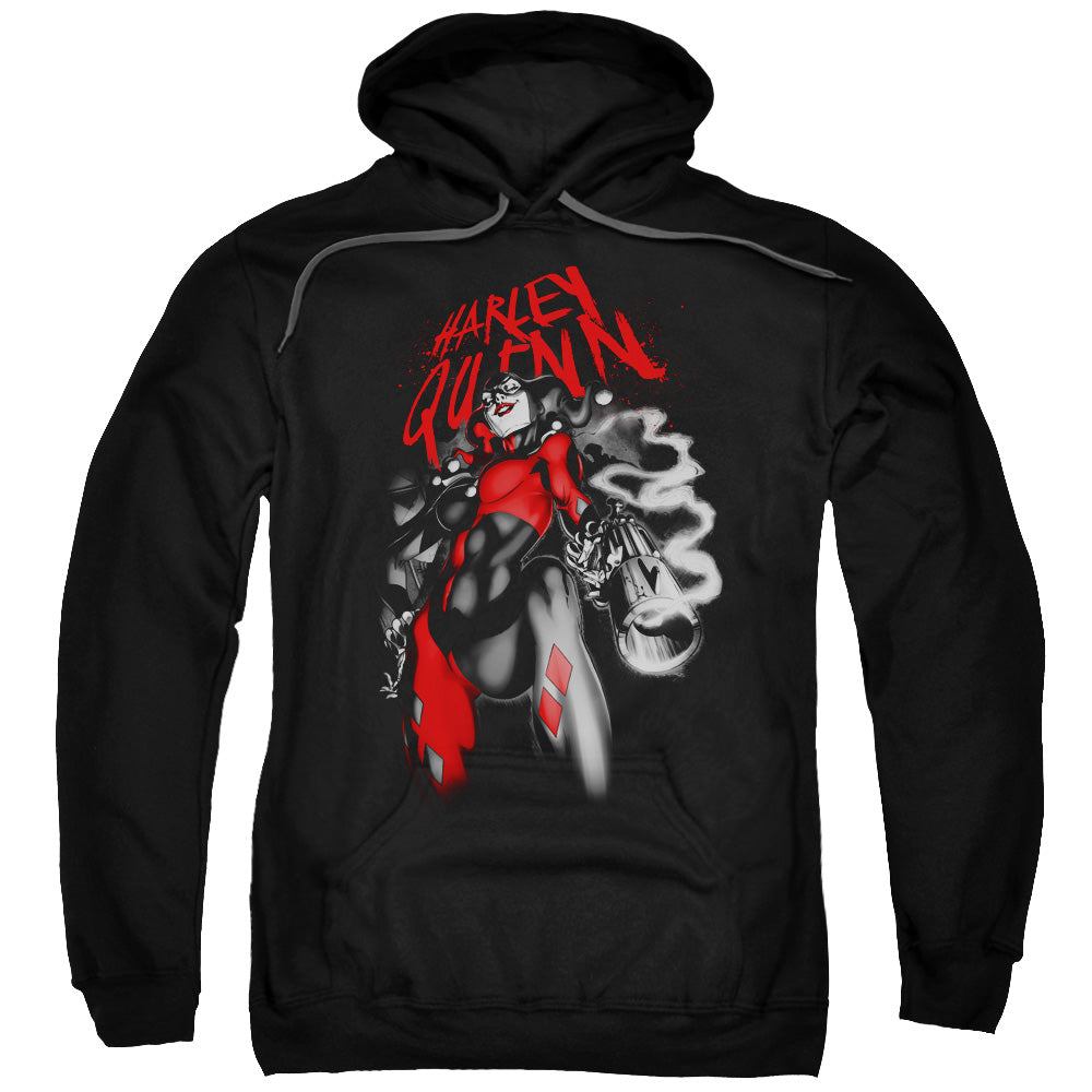 Batman Down The Barrel Mens Hoodie Black